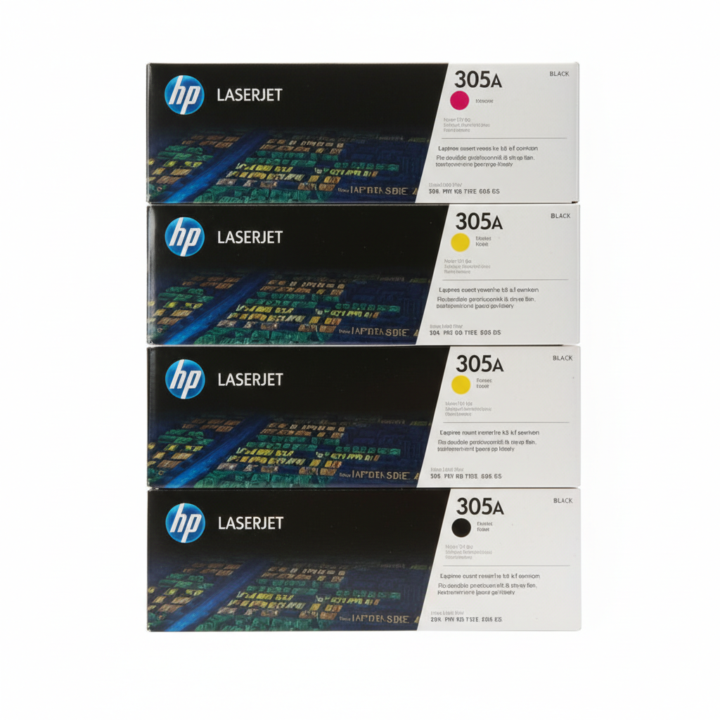 ست کارتریج اچ پی رنگی HP 305A