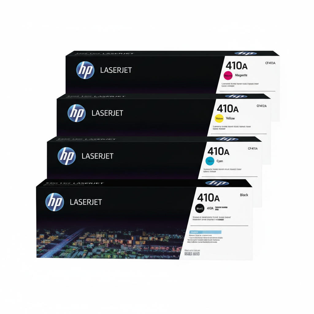 ست کارتریج لیزری رنگی HP 410A