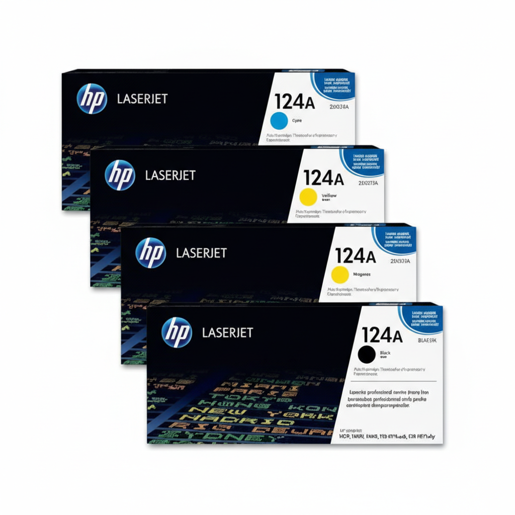 ست کارتریج اچ پی رنگی HP 124A (1600)