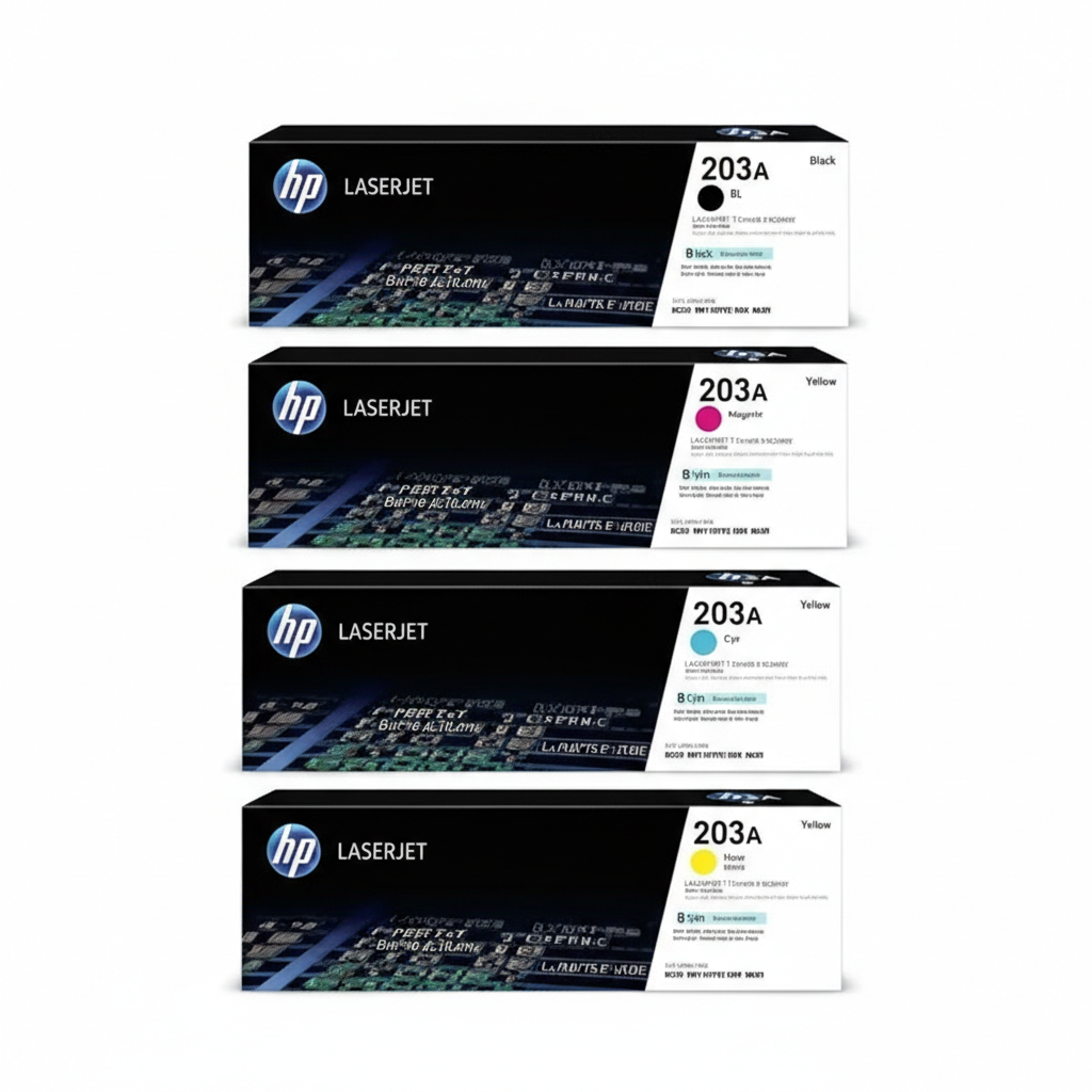ست کارتریج اچ پی رنگی HP 203A