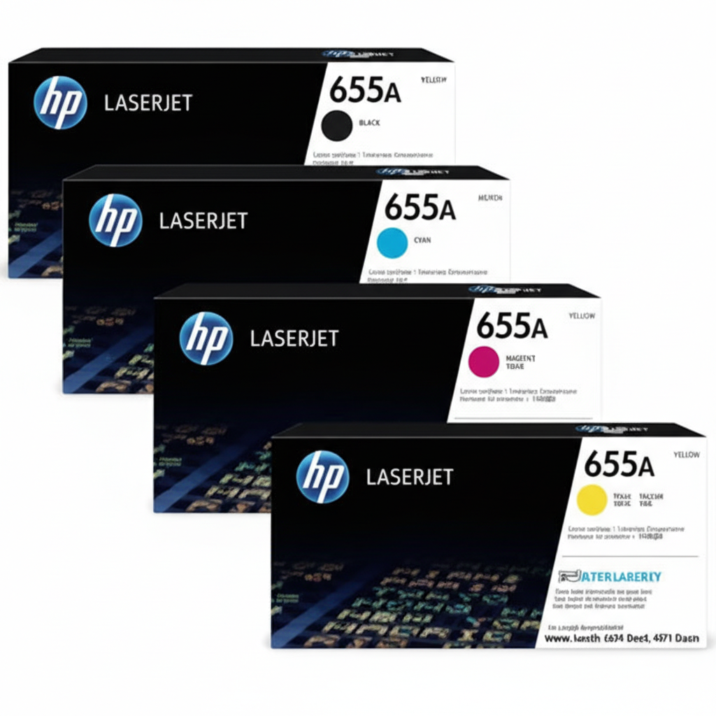 کارتریج لیزری رنگی 681 (HP 655A/657X) ست 4 رنگ